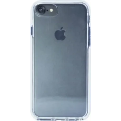 Husa Silicon pentru iPhone 6/6S/7 ( Rama Alba )