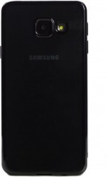 Husa Silicon Pentru Samsung Galaxy A3 2016 ( Rama Gri ) thumb
