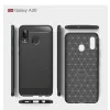 Husa Silicon Samsung Galaxy A30, Carbon Negru