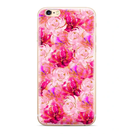 Husa Silicon Samsung Galaxy A30, Flowers 006