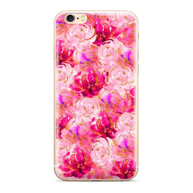 Husa Silicon Samsung Galaxy A30, Flowers 006