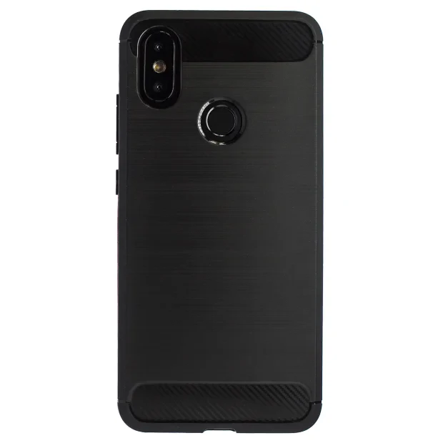 Husa Silicon Samsung Galaxy A50, Negru Carbon