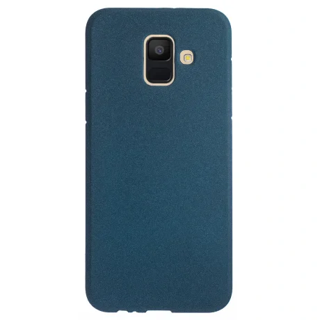 Husa Silicon Samsung Galaxy A6 2018, Albastru Sand