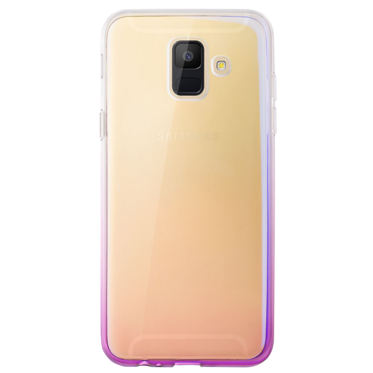 Husa silicon Samsung Galaxy A6 2018 Multicolor thumb