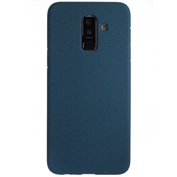 Husa Silicon Samsung Galaxy A6 Plus 2018, Albastru Sand