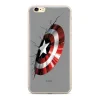 Husa Silicon Samsung Galaxy A7 2018 Captain America 023 Grey