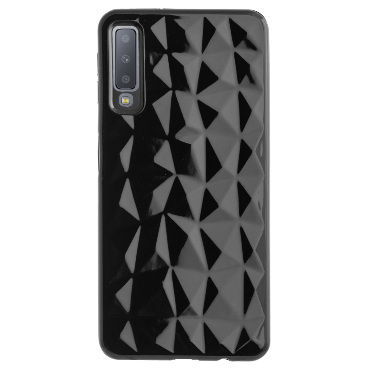 Husa Silicon Samsung Galaxy A7 2018, Carbon Prism thumb