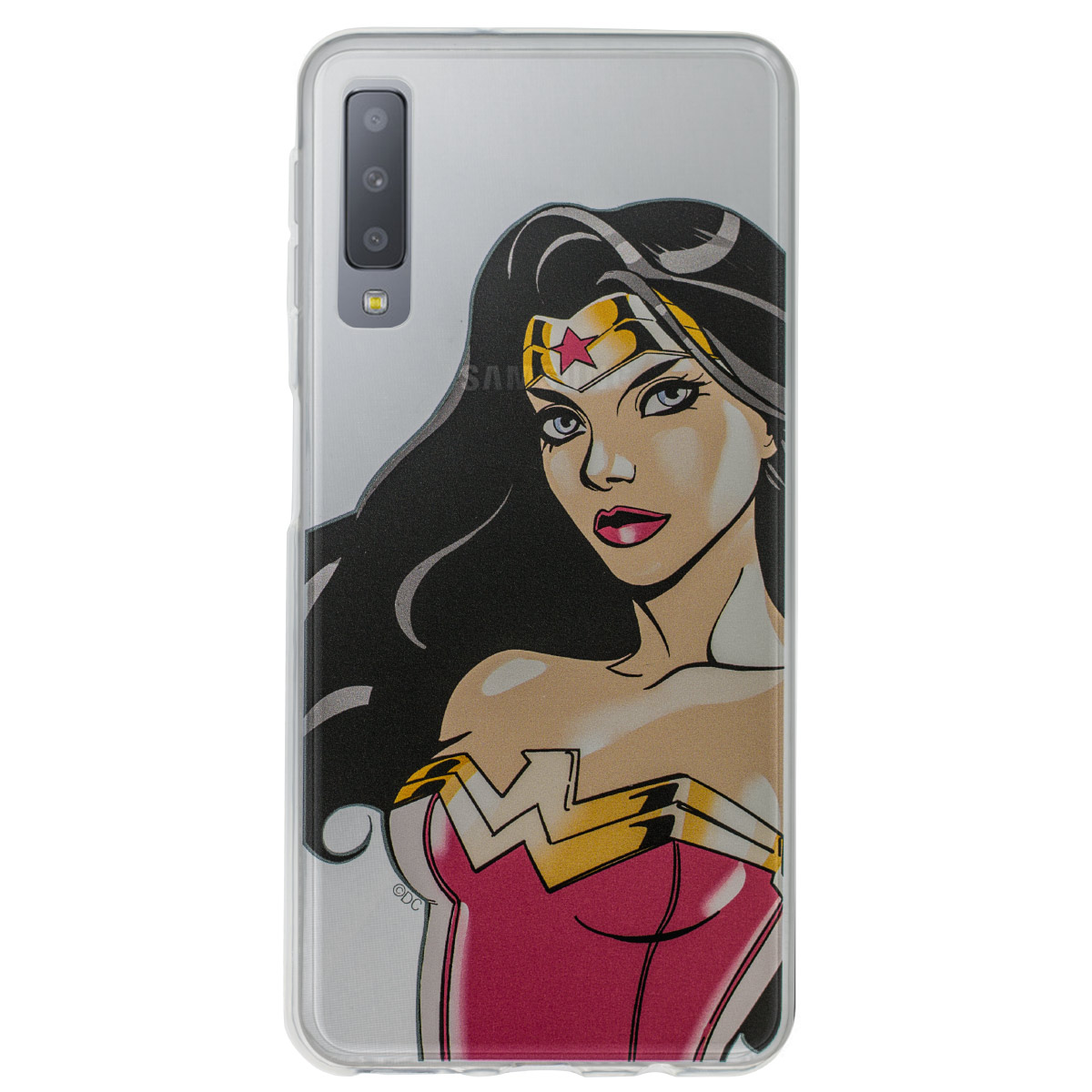 Husa Silicon Samsung Galaxy A7 2018, Wonder Woman thumb