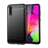 Husa Silicon Samsung Galaxy A70, Carbon