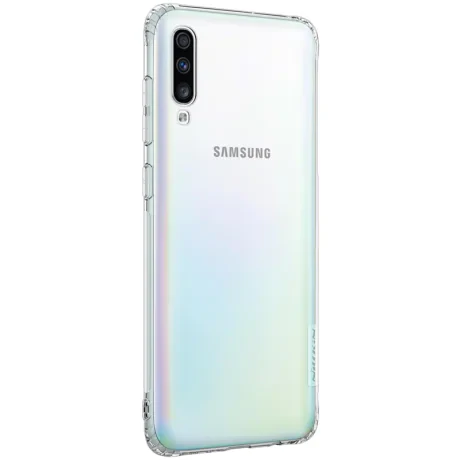 Husa silicon Samsung Galaxy A70 Nature Transparent Nillkin