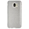 Husa Silicon Samsung Galaxy J4 2018, Glitter Argintie