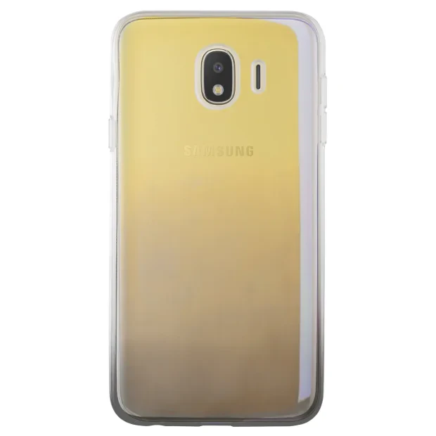 Husa silicon Samsung Galaxy J4 2018, Multicolor-Neagra