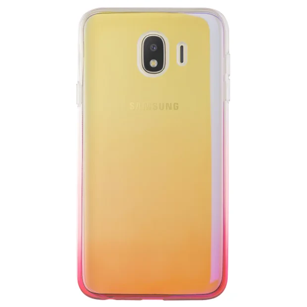 Husa silicon Samsung Galaxy J4 2018, Multicolor-Roz