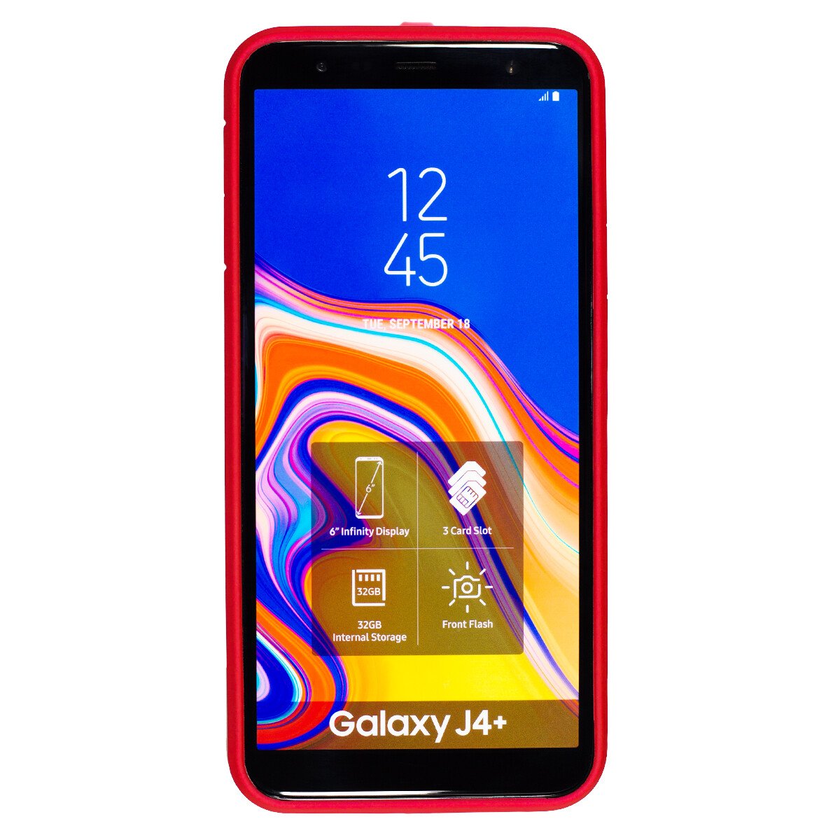Husa silicon Samsung Galaxy J4 Plus, Contakt Rosie thumb