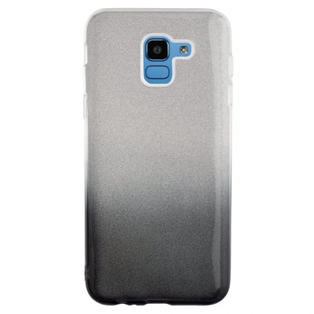 Husa Silicon Samsung Galaxy J6 2018, Glitter Fumurie