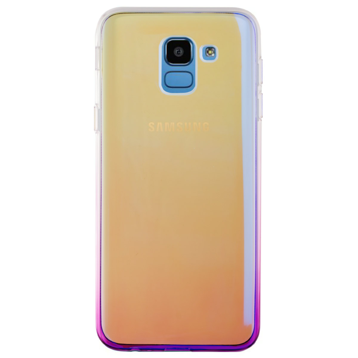 Husa silicon Samsung Galaxy J6 2018, Multicolor-Violet thumb