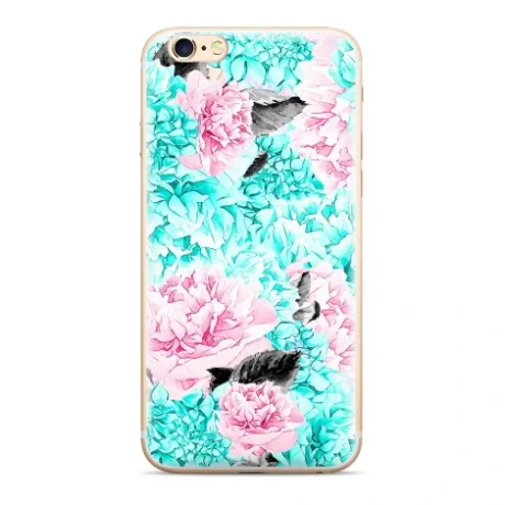 Husa Silicon Samsung Galaxy M10, Flowers 003