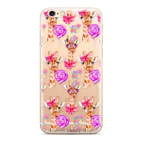 Husa Silicon Samsung Galaxy M20 Giraffe 007