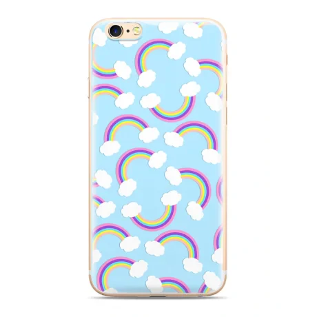 Husa Silicon Samsung Galaxy M20 Rainbow 001