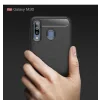 Husa Silicon Samsung Galaxy M30, Carbon Negru