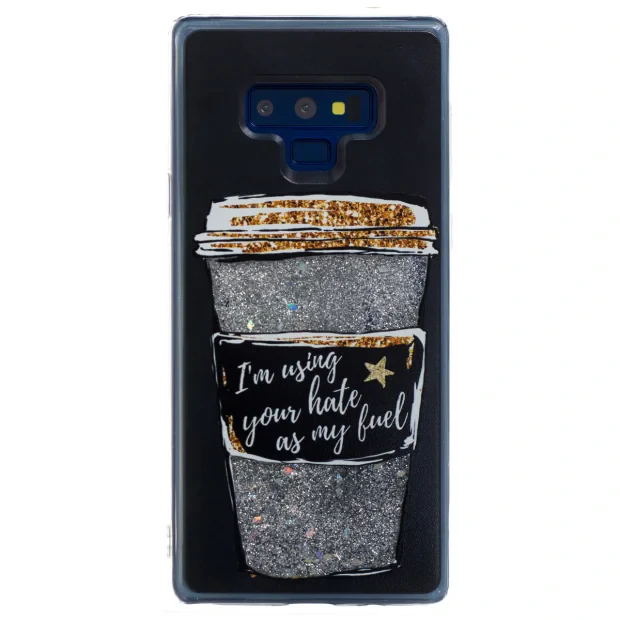 Husa Silicon Samsung Galaxy Note 9, Coffee Liquid