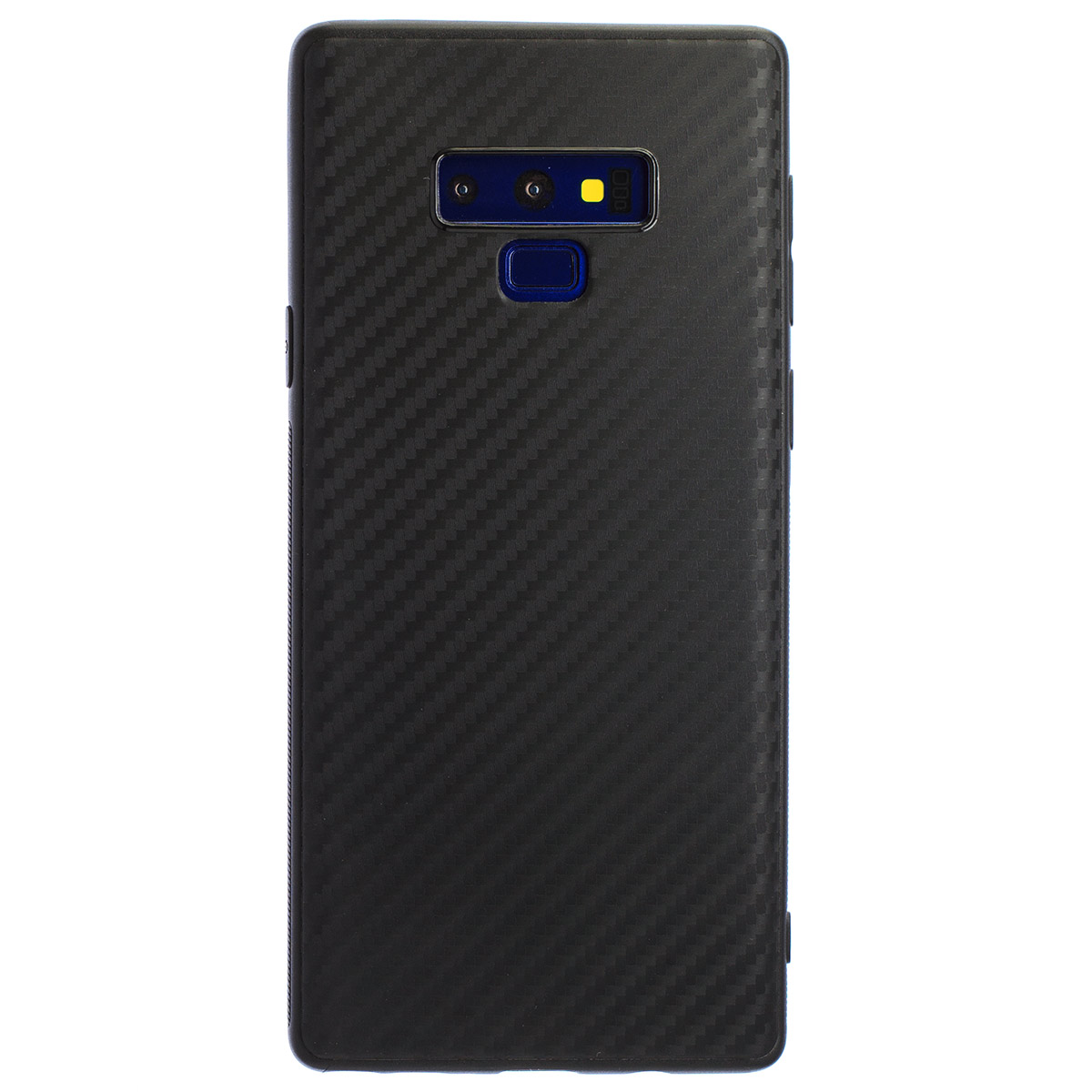 Husa Silicon Samsung Galaxy Note 9, Negru Carbon thumb