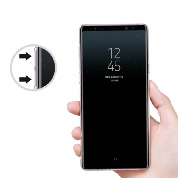 Husa silicon Samsung Galaxy Note 9 Nillkin Nature Fumurie