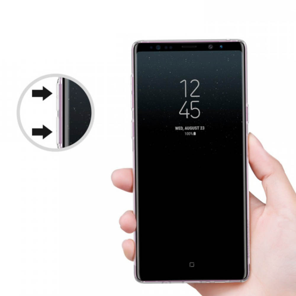 Husa Silicon Samsung Galaxy Note 9, Nillkin Nature Transparenta thumb