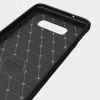 Husa Silicon Samsung Galaxy S10, Carbon Negru