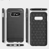 Husa Silicon Samsung Galaxy S10, Carbon Negru