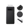 Husa Silicon Samsung Galaxy S10 E,  Negru Carbon Mat