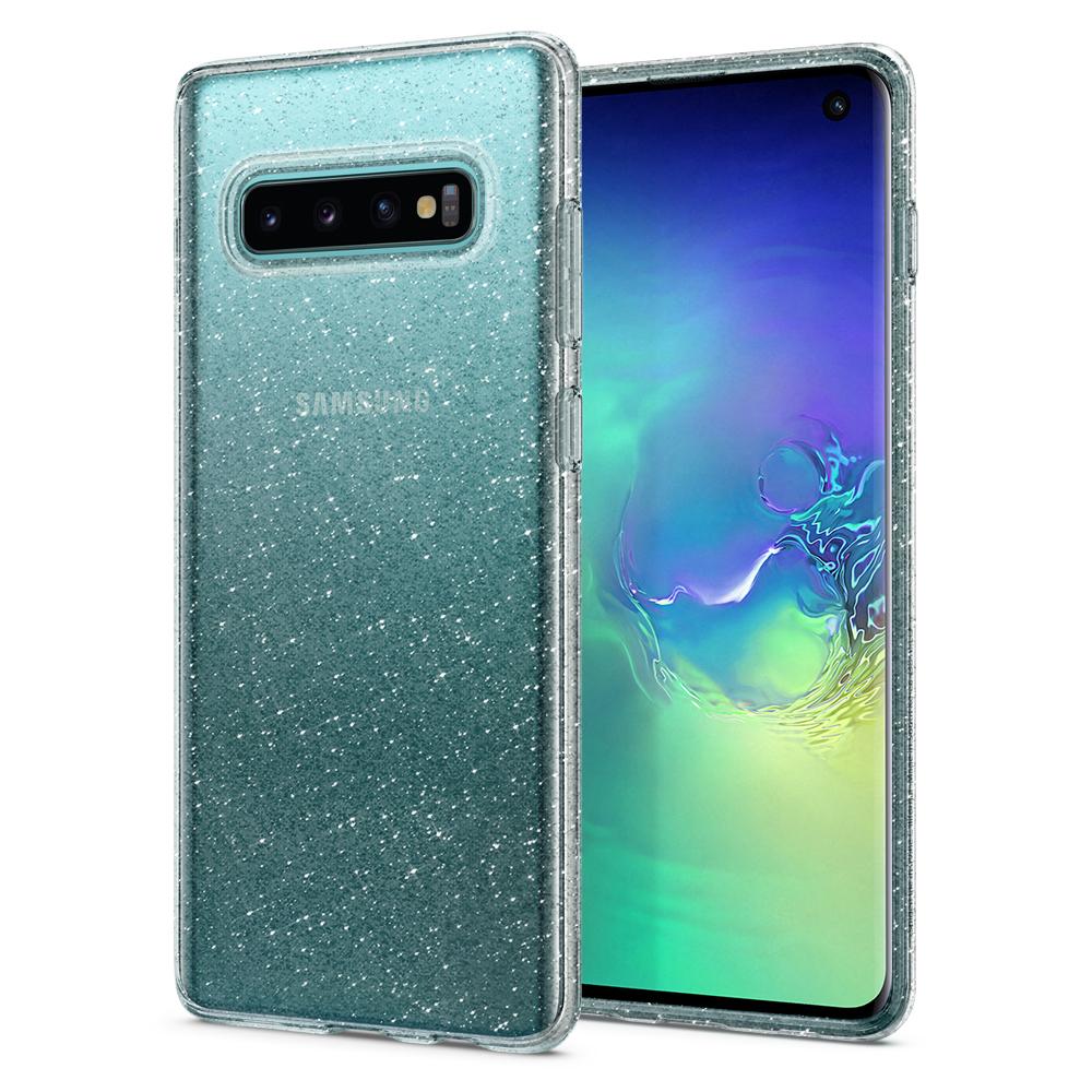 Husa Silicon Samsung Galaxy S10, Liquid Crystal Spigen thumb