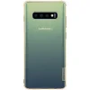 Husa silicon Samsung Galaxy S10+ Nature Auriu Nillkin