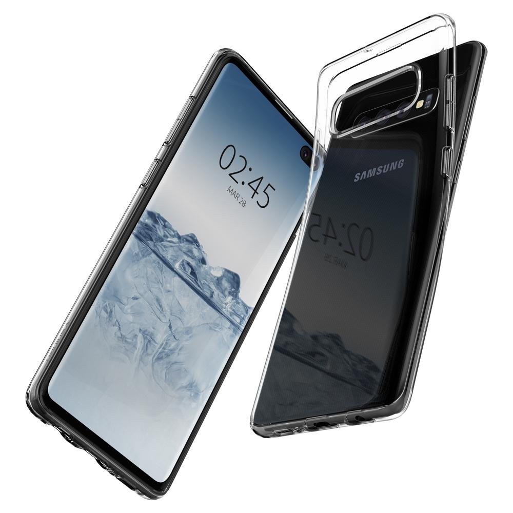 Husa Silicon Samsung Galaxy S10 Plus Crystal Clear Spigen thumb