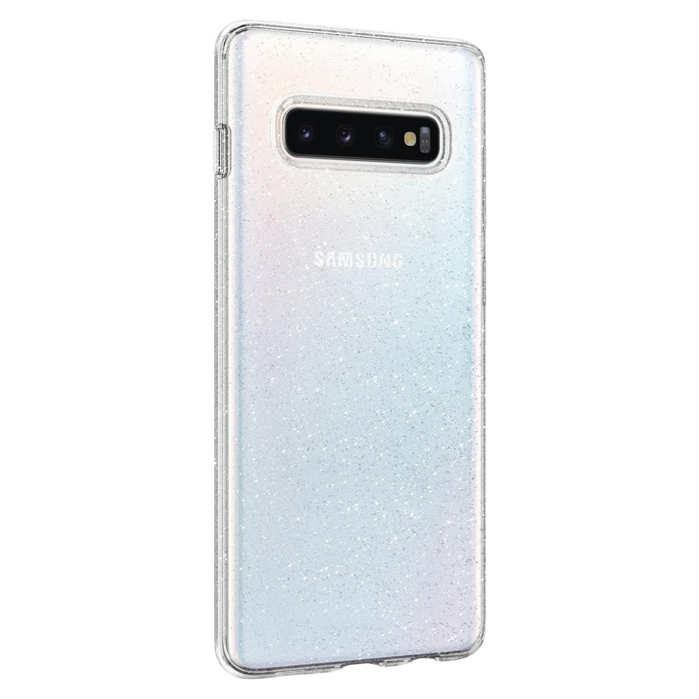 Husa Silicon Samsung Galaxy S10 Plus, Liquid Crystal Spigen thumb