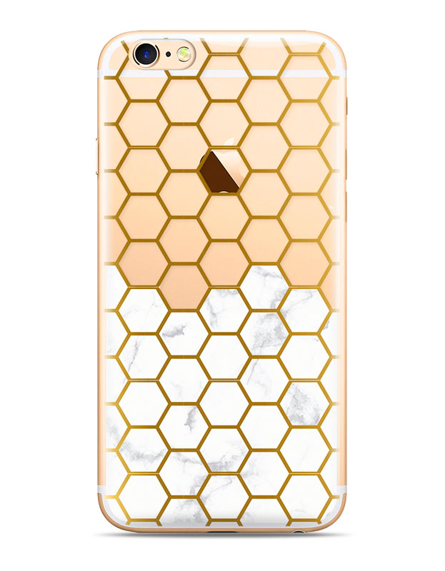 Husa Silicon Samsung Galaxy S10 White Honeycomb thumb