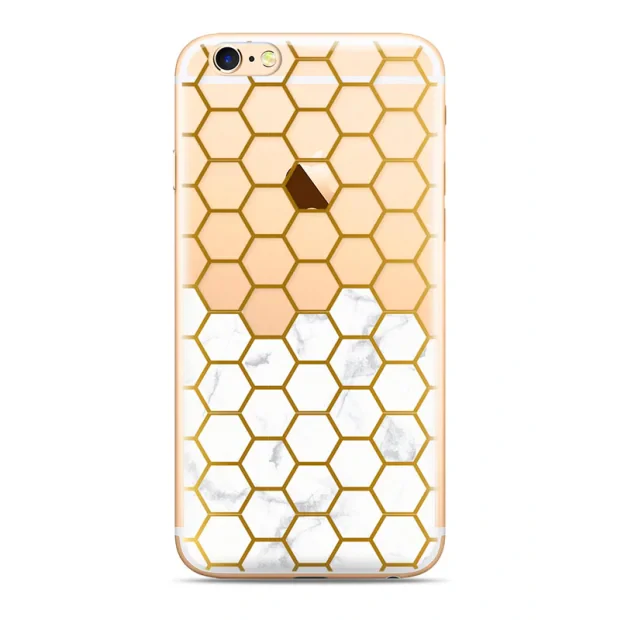 Husa Silicon Samsung Galaxy S10 White Honeycomb