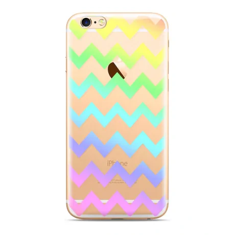 Husa Silicon Samsung Galaxy S10 Zig Zag Multicolored