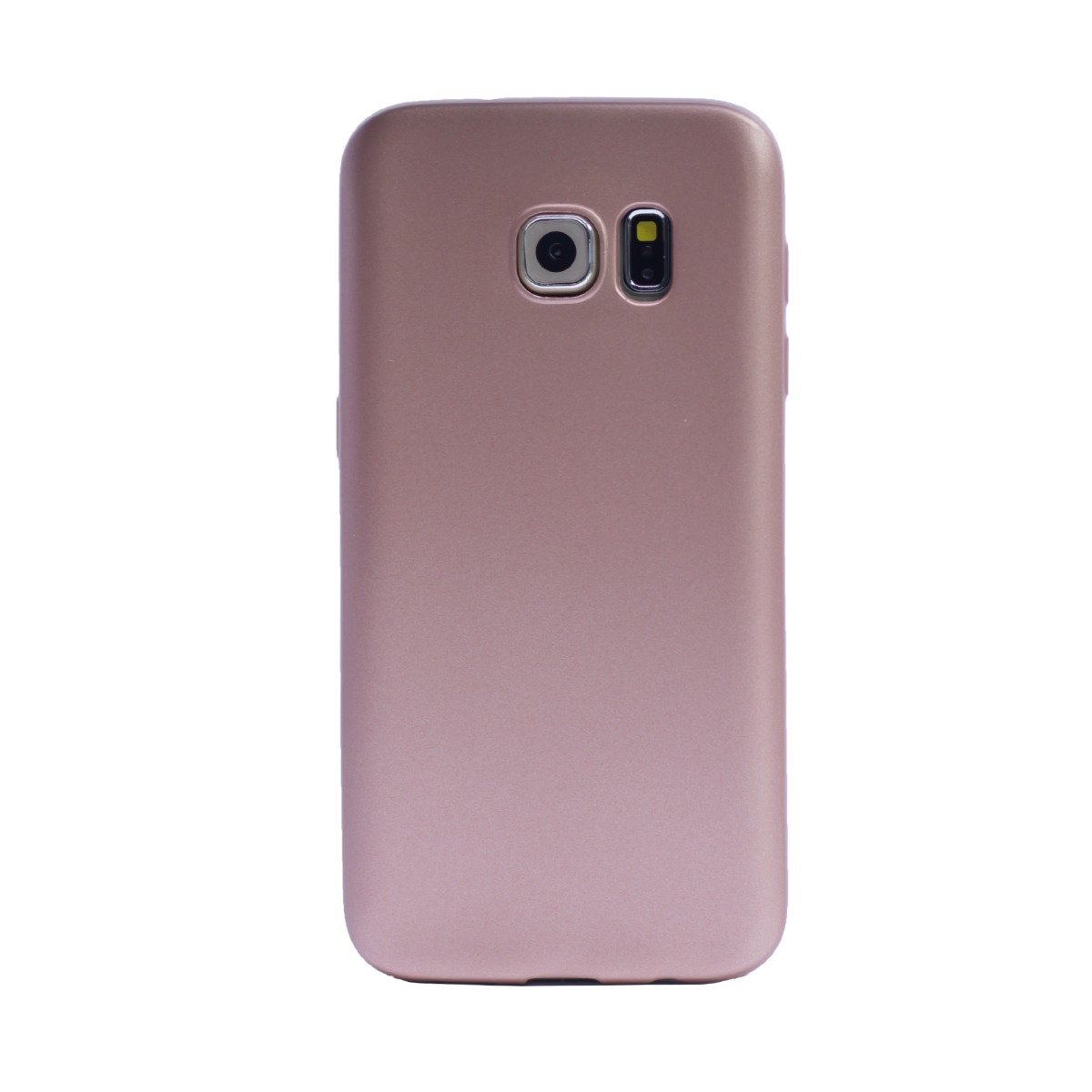 Husa silicon Samsung Galaxy S7, Contakt Roz Gold thumb