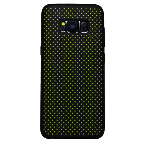 Husa silicon Samsung Galaxy S8 iShield Negru-Verde