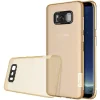 Husa silicon Samsung Galaxy S8, Nillkin Nature Auriu