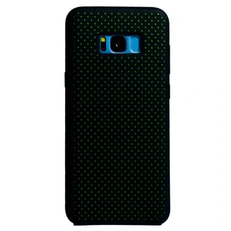 Husa silicon Samsung Galaxy S8 Plus iShield Negru-Verde