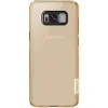Husa silicon Samsung Galaxy S8 Plus, Nillkin Nature Auriu