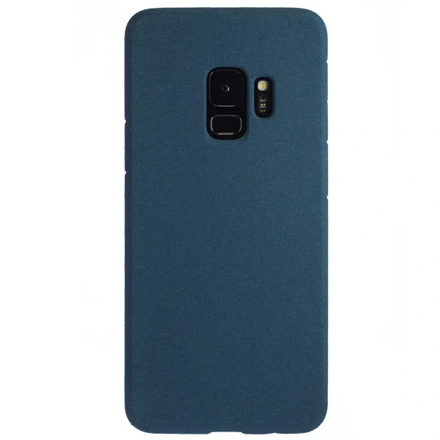 Husa Silicon Samsung Galaxy S9 , Albastru Sand