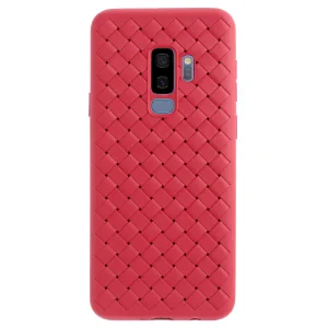 Husa silicon Samsung Galaxy S9 Plus Baseus Weaving Rosie
