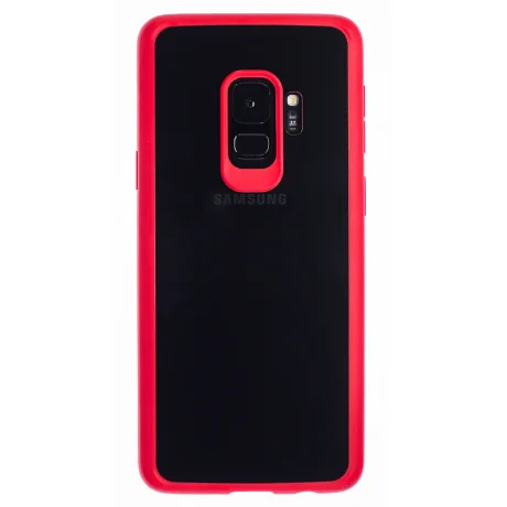 Husa silicon Samsung Galaxy S9, Rama Rosie