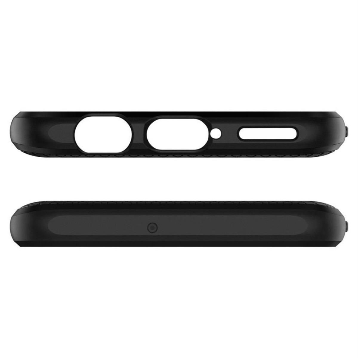 Husa Silicon Spigen Liquid Air pentru Huawei P30 Lite, Negru thumb