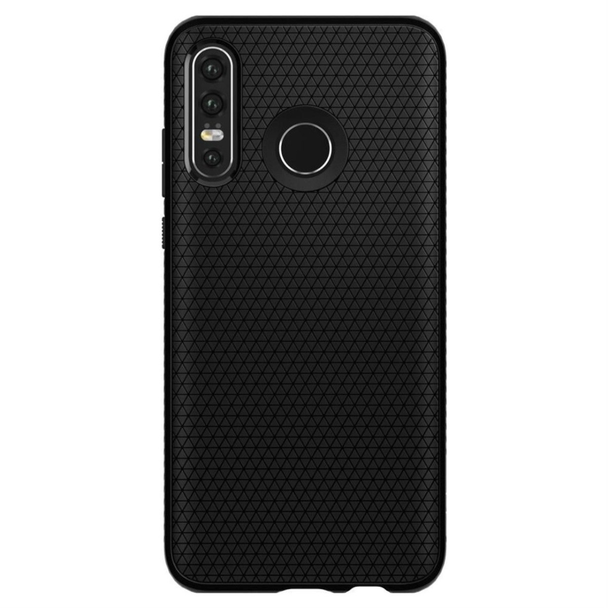 Husa Silicon Spigen Liquid Air pentru Huawei P30 Lite, Negru thumb