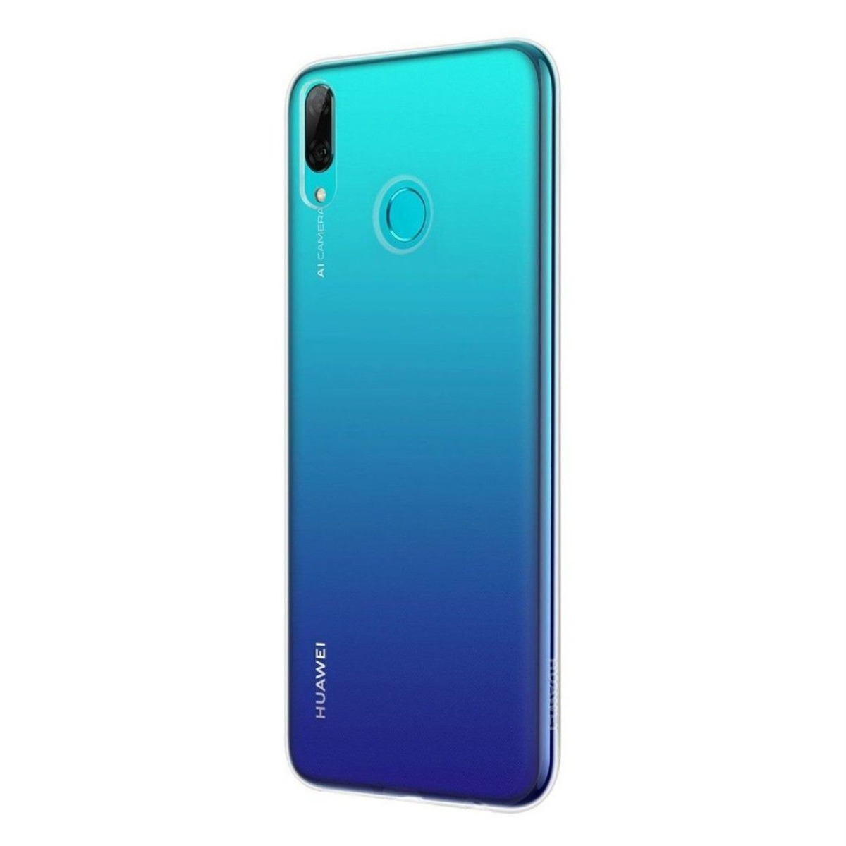 Husa Silicon Slim Huawei P Smart 2019, Transparent thumb