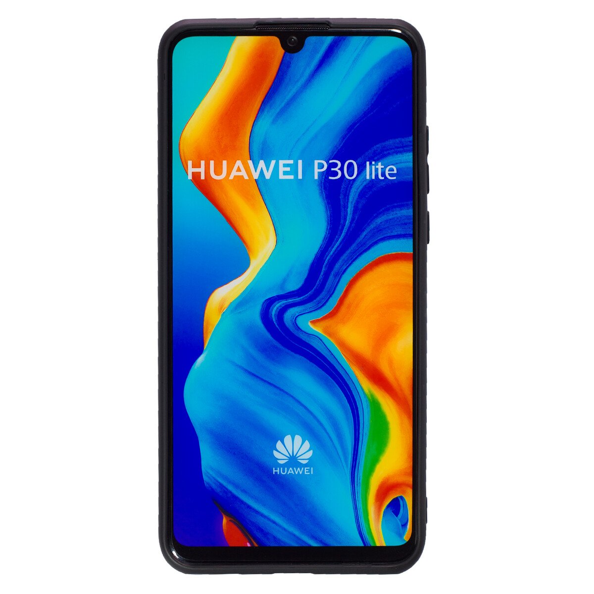 Husa Silicon Slim Huawei P30 Lite, Negru Mat thumb